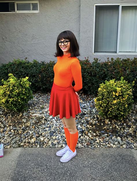 cute velma scooby doo costume